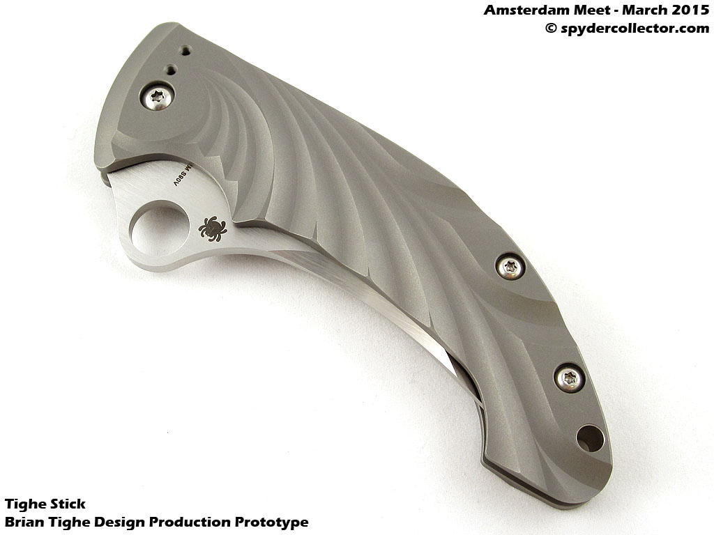 Spyderco 2015 Production Prototype – Brian Tighe Stick 